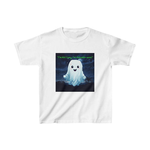 "I'm Not Scary, I'm Adorable-ween" Kids Heavy Cotton™ Tee - S-Mart Shop Smart Treasures