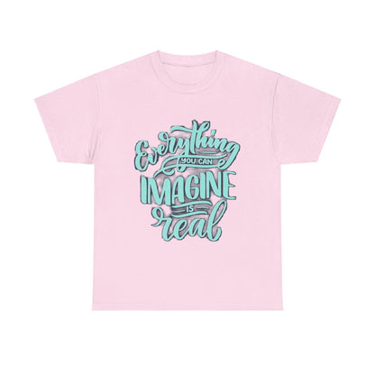 Imagine Unisex Heavy Cotton Tee - S-Mart Shop Smart Treasures