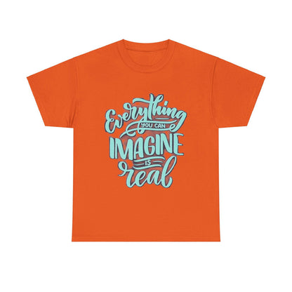 Imagine Unisex Heavy Cotton Tee - S-Mart Shop Smart Treasures