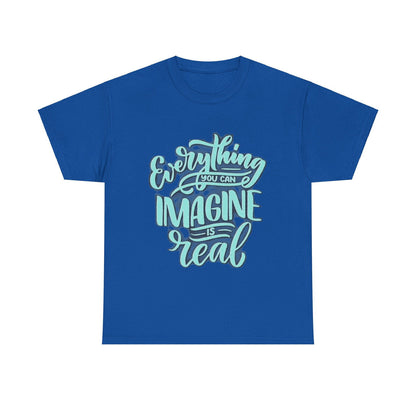 Imagine Unisex Heavy Cotton Tee - S-Mart Shop Smart Treasures