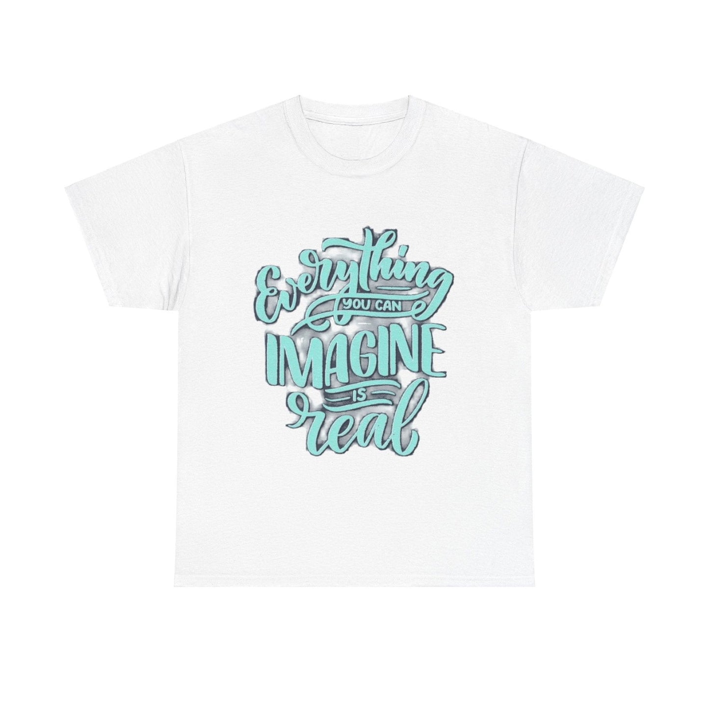 Imagine Unisex Heavy Cotton Tee - S-Mart Shop Smart Treasures