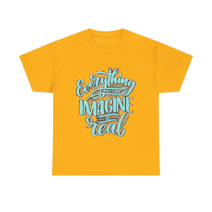 Imagine Unisex Heavy Cotton Tee - S-Mart Shop Smart Treasures