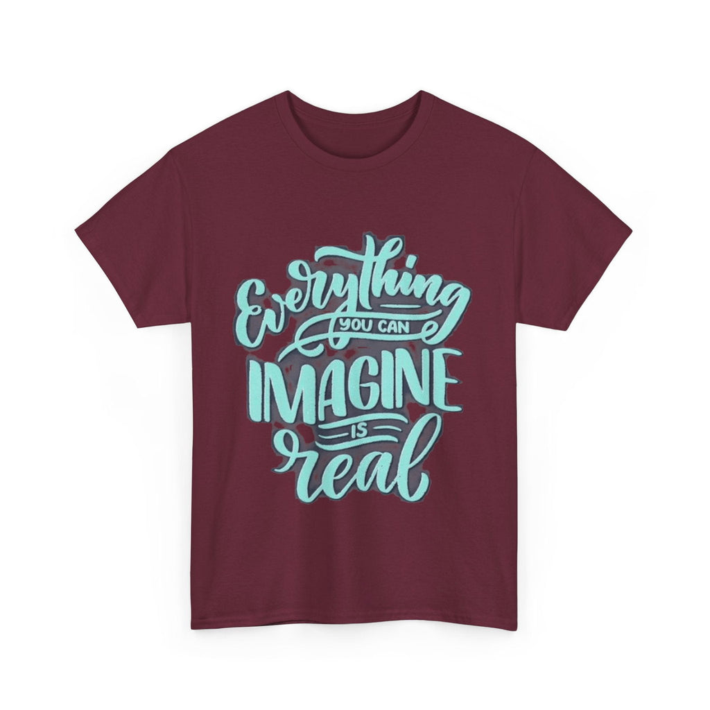 Imagine Unisex Heavy Cotton Tee - S-Mart Shop Smart Treasures