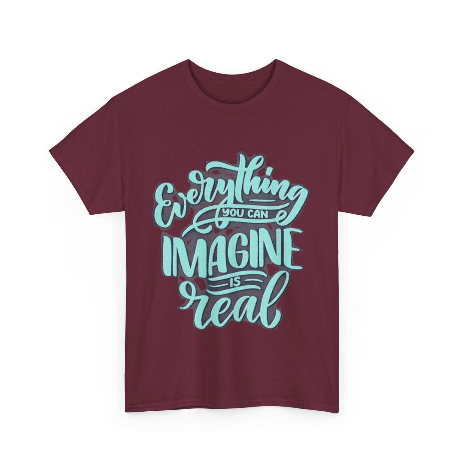 Imagine Unisex Heavy Cotton Tee - S-Mart Shop Smart Treasures