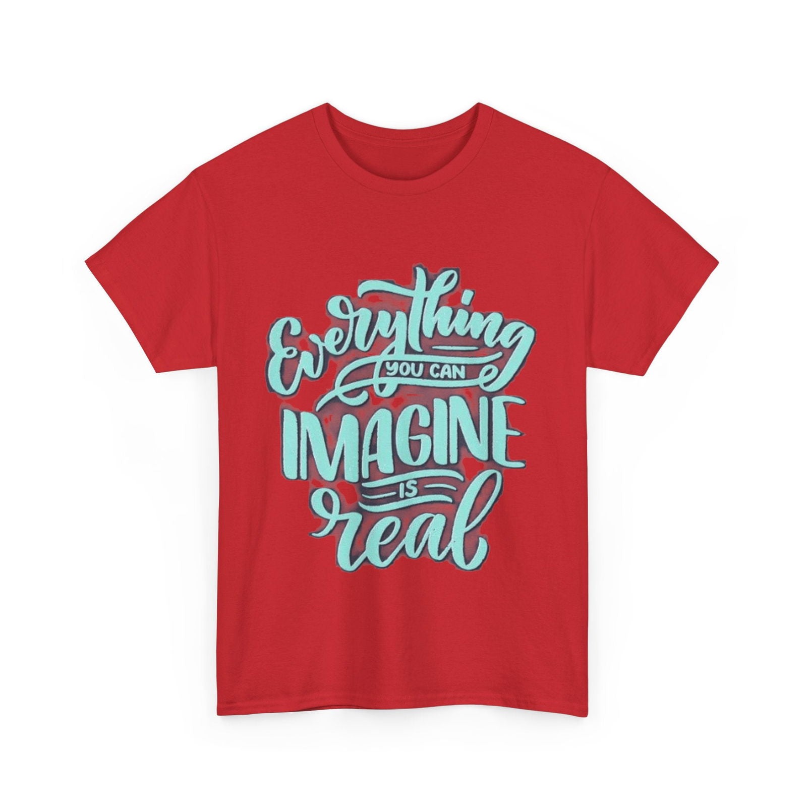 Imagine Unisex Heavy Cotton Tee - S-Mart Shop Smart Treasures