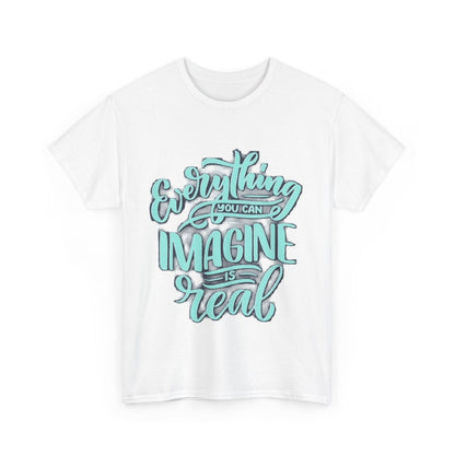 Imagine Unisex Heavy Cotton Tee - S-Mart Shop Smart Treasures