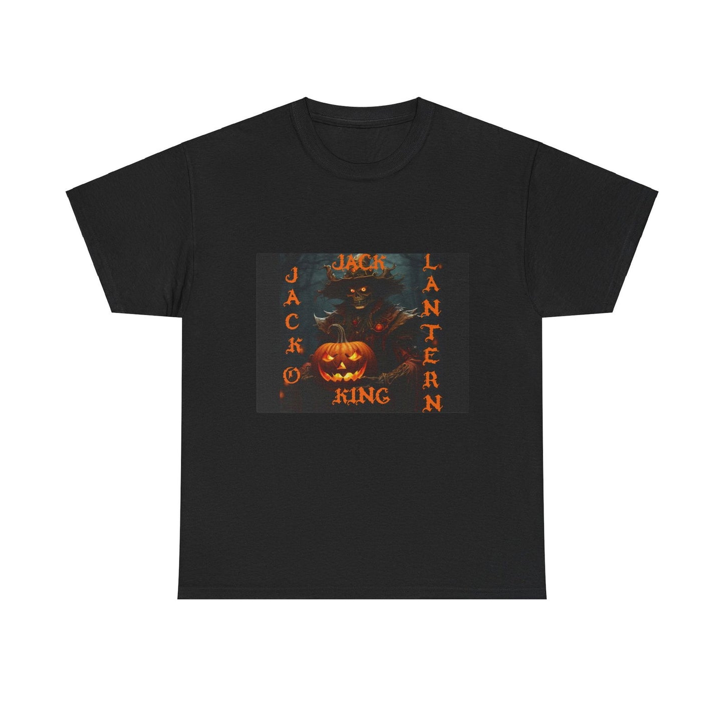 Jack O Lantern King Unisex Heavy Cotton Tee - S-Mart Shop Smart Treasures