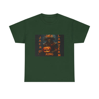 Jack O Lantern King Unisex Heavy Cotton Tee - S-Mart Shop Smart Treasures