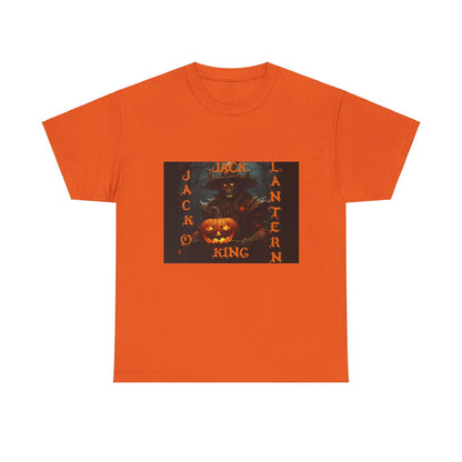 Jack O Lantern King Unisex Heavy Cotton Tee - S-Mart Shop Smart Treasures