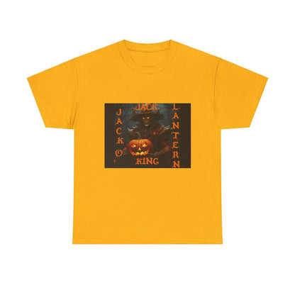 Jack O Lantern King Unisex Heavy Cotton Tee - S-Mart Shop Smart Treasures
