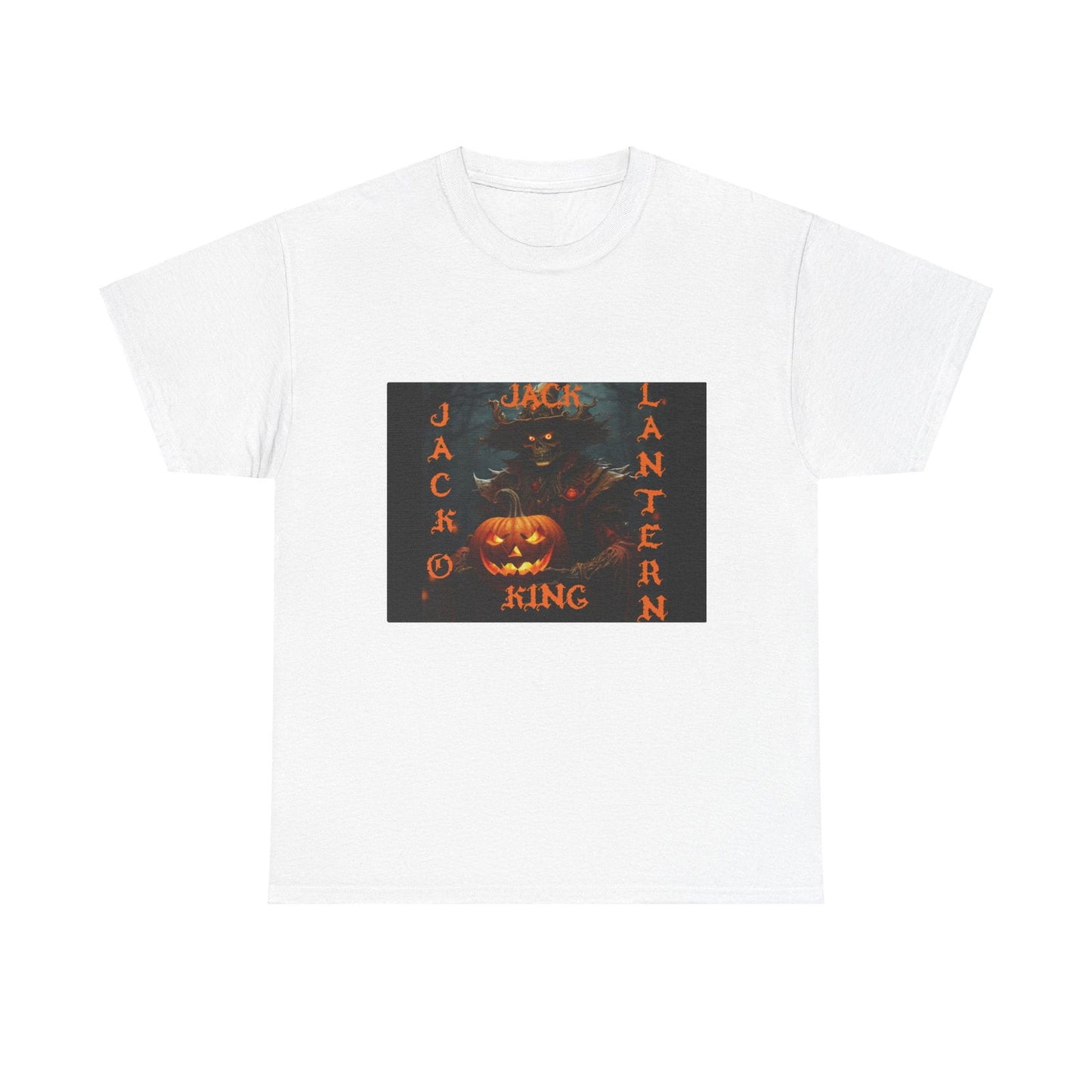 Jack O Lantern King Unisex Heavy Cotton Tee - S-Mart Shop Smart Treasures
