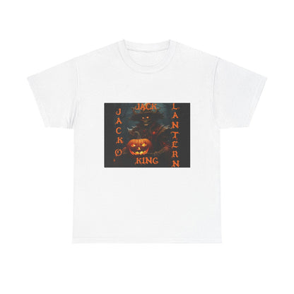 Jack O Lantern King Unisex Heavy Cotton Tee - S-Mart Shop Smart Treasures