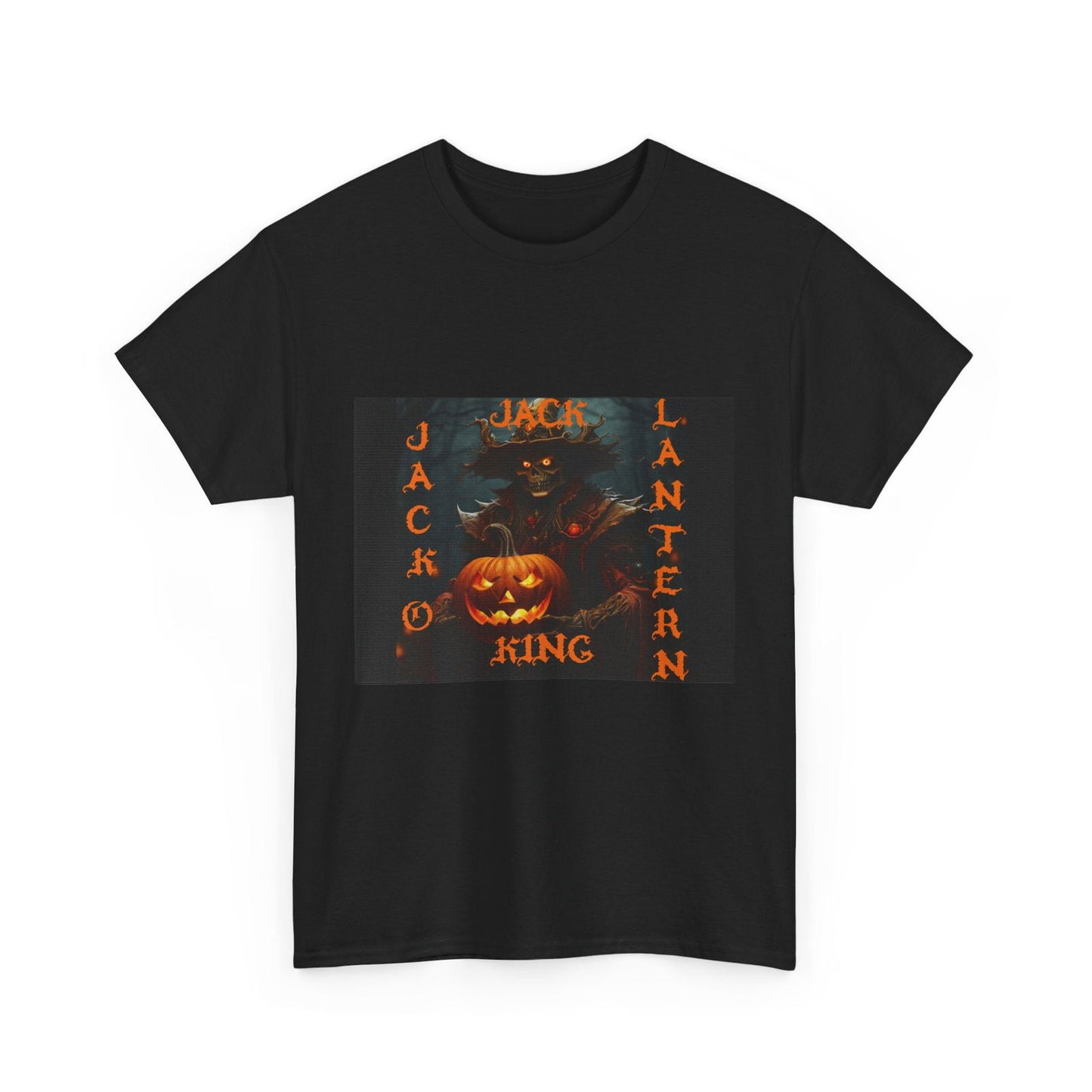 Jack O Lantern King Unisex Heavy Cotton Tee - S-Mart Shop Smart Treasures