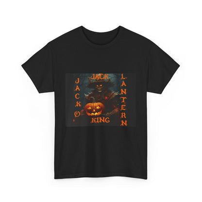 Jack O Lantern King Unisex Heavy Cotton Tee - S-Mart Shop Smart Treasures