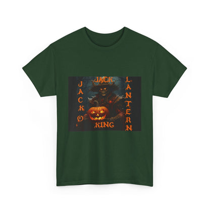 Jack O Lantern King Unisex Heavy Cotton Tee - S-Mart Shop Smart Treasures