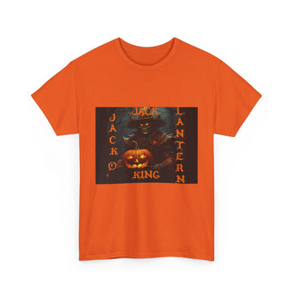 Jack O Lantern King Unisex Heavy Cotton Tee - S-Mart Shop Smart Treasures