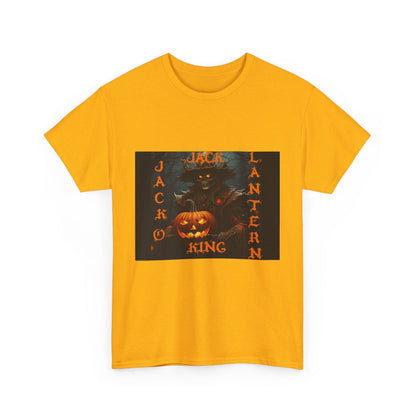 Jack O Lantern King Unisex Heavy Cotton Tee - S-Mart Shop Smart Treasures