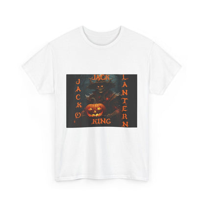 Jack O Lantern King Unisex Heavy Cotton Tee - S-Mart Shop Smart Treasures