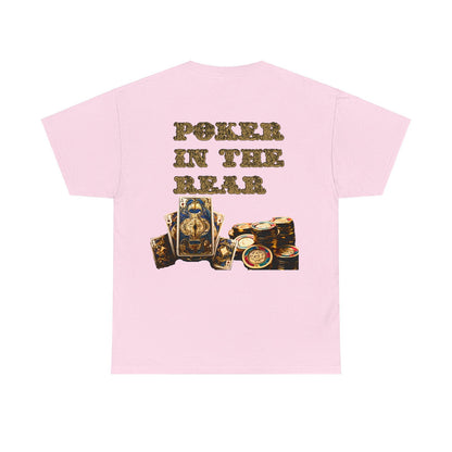 Liquor In The Front, Poker In The Rear Unisex Heavy Cotton Tee - S-Mart Shop Smart Treasures