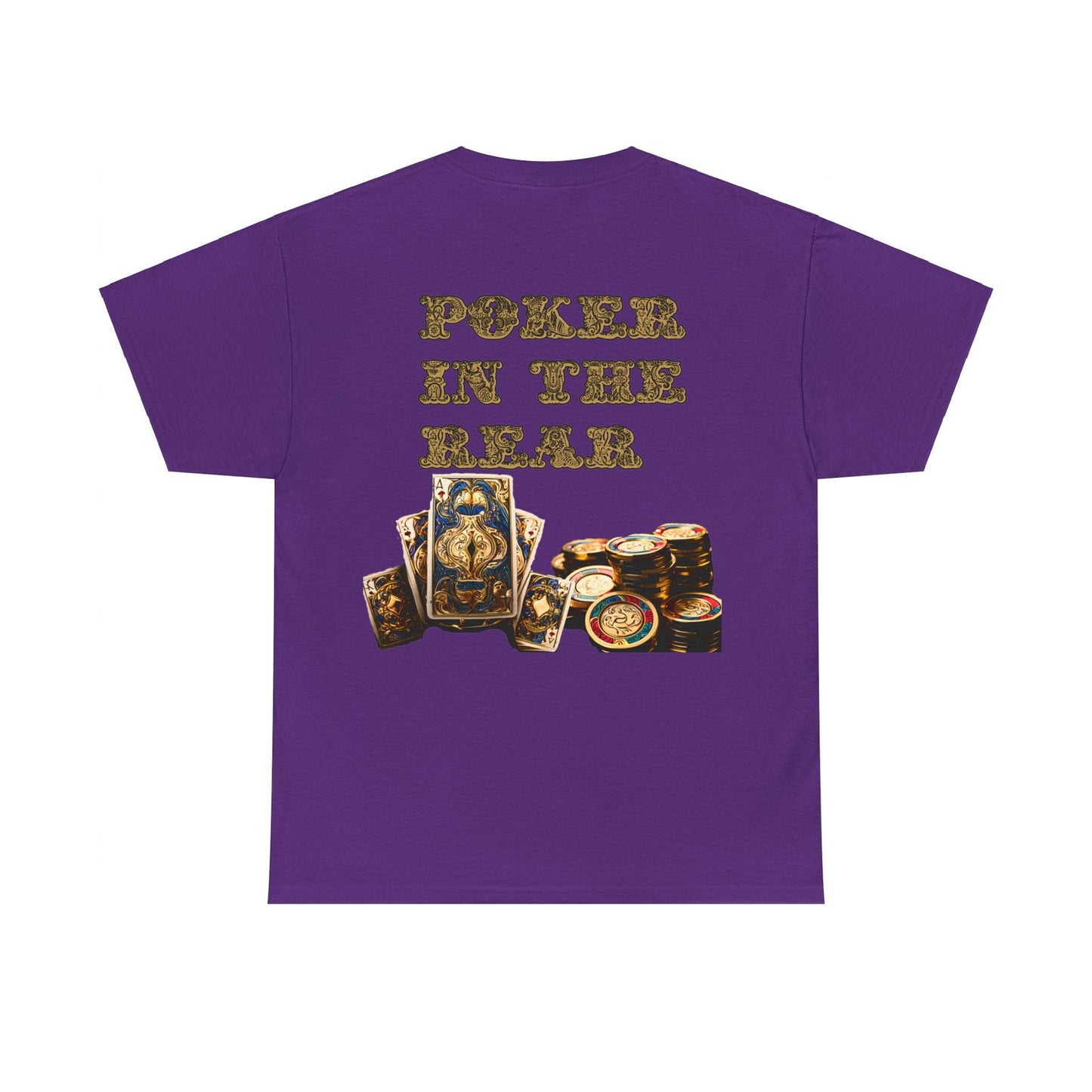 Liquor In The Front, Poker In The Rear Unisex Heavy Cotton Tee - S-Mart Shop Smart Treasures