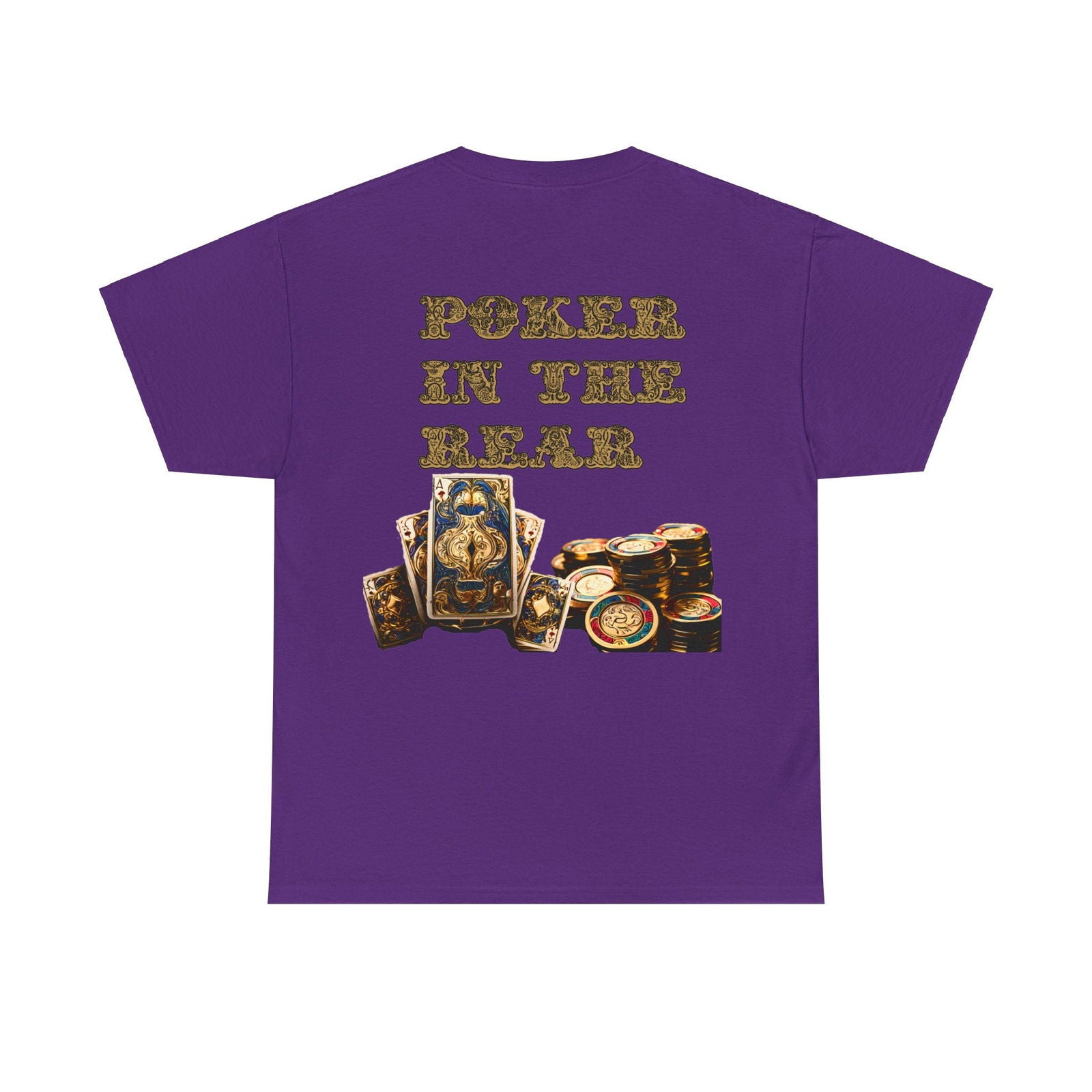 Liquor In The Front, Poker In The Rear Unisex Heavy Cotton Tee - S-Mart Shop Smart Treasures