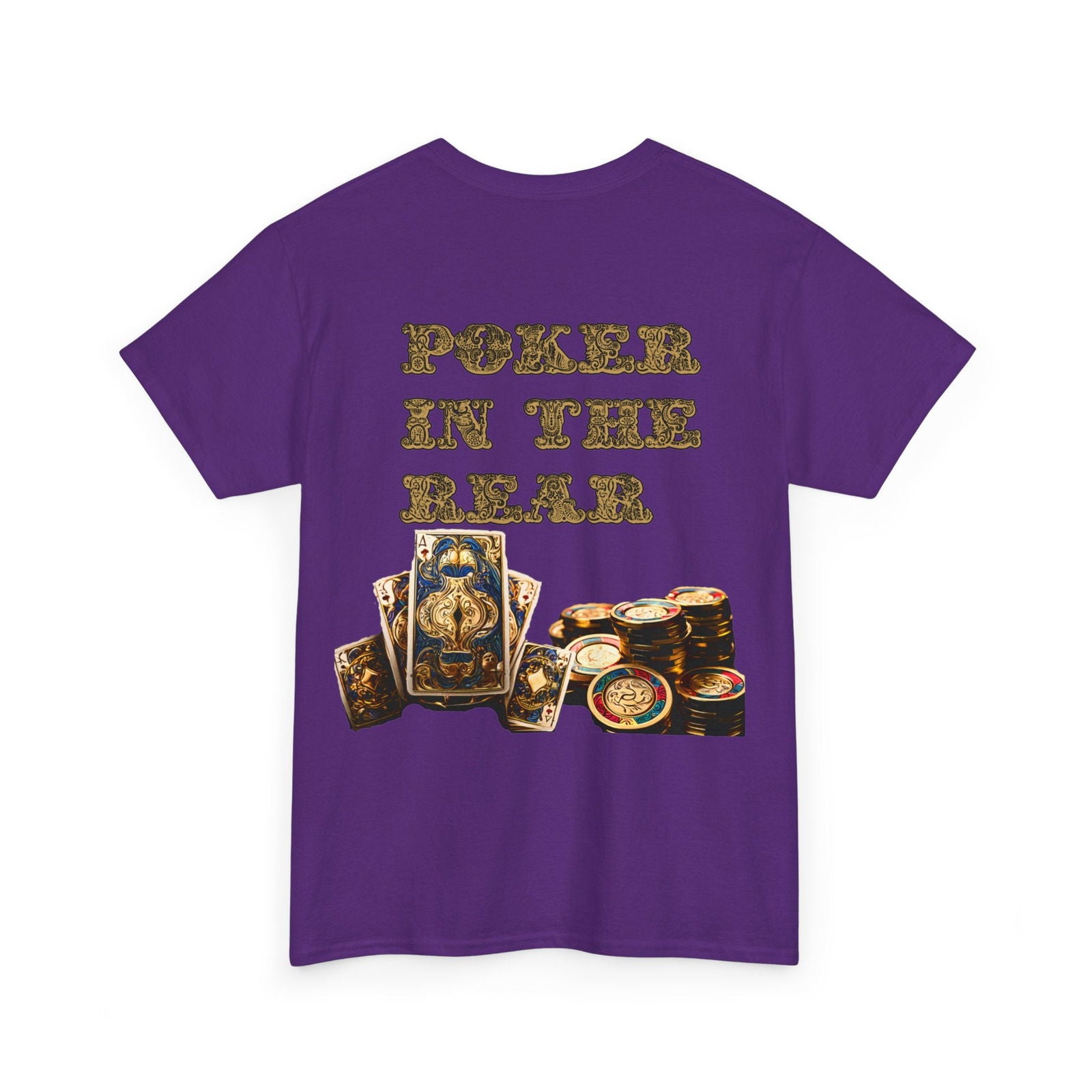 Liquor In The Front, Poker In The Rear Unisex Heavy Cotton Tee - S-Mart Shop Smart Treasures