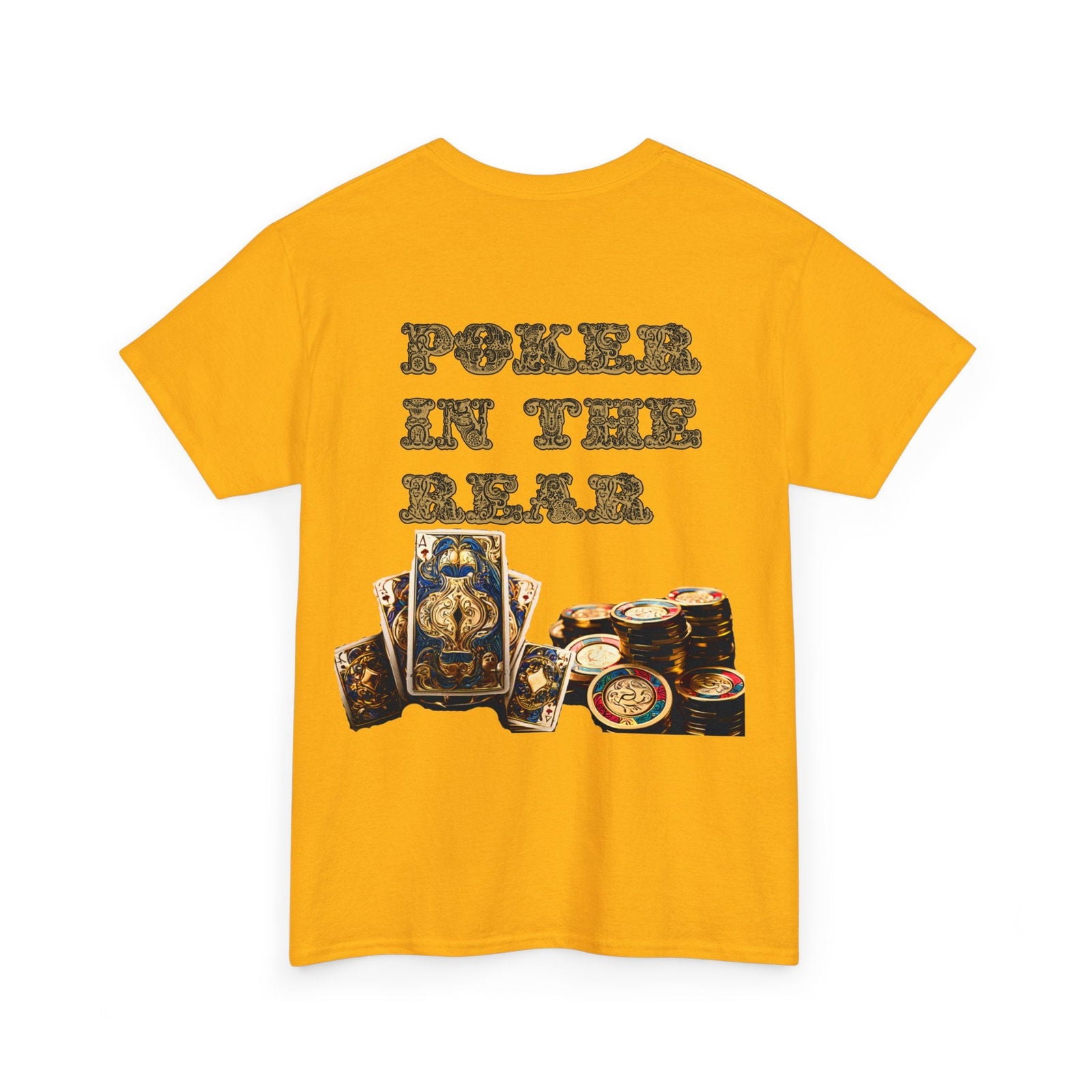 Liquor In The Front, Poker In The Rear Unisex Heavy Cotton Tee - S-Mart Shop Smart Treasures