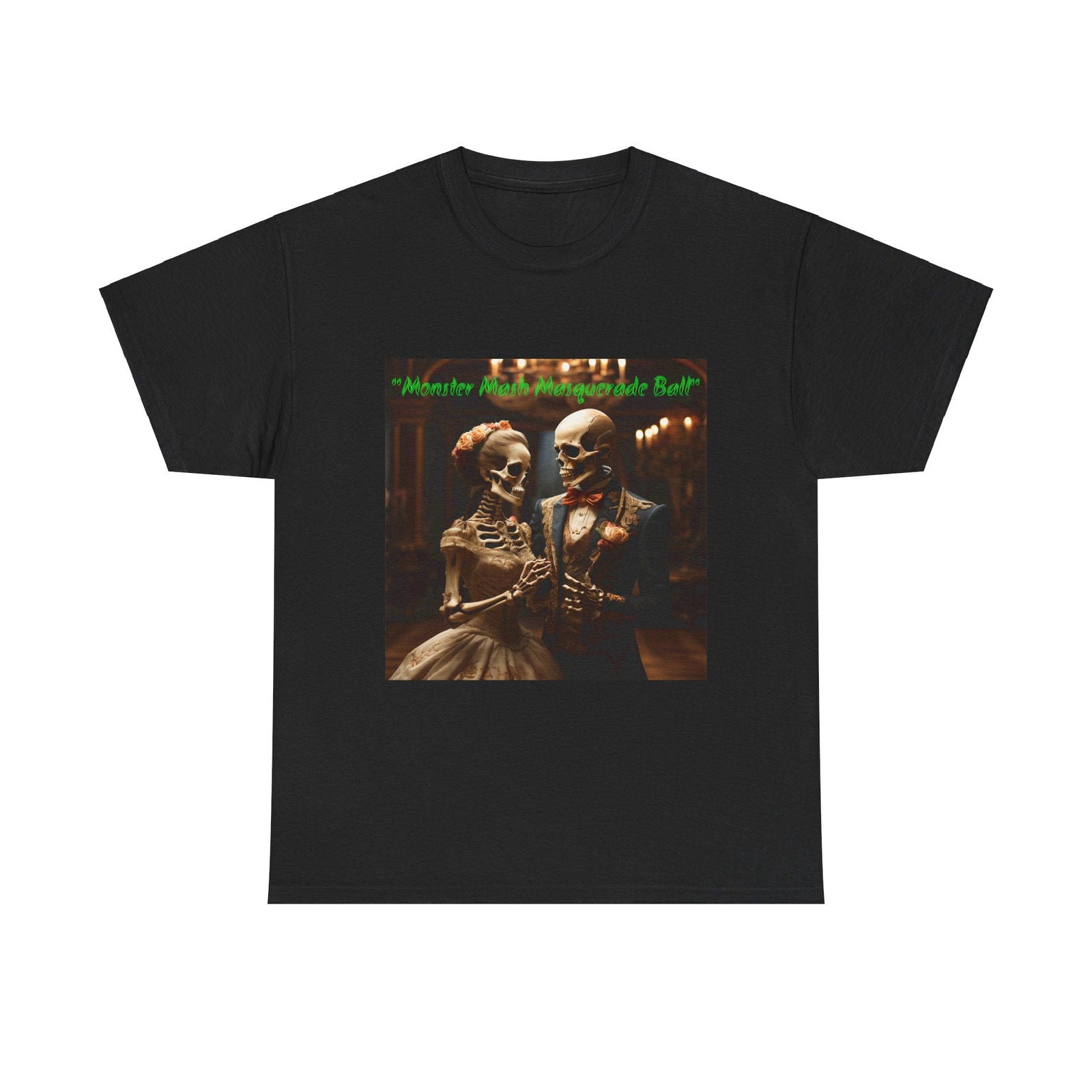 Monster Masquerade Unisex Heavy Cotton Tee - S-Mart Shop Smart Treasures