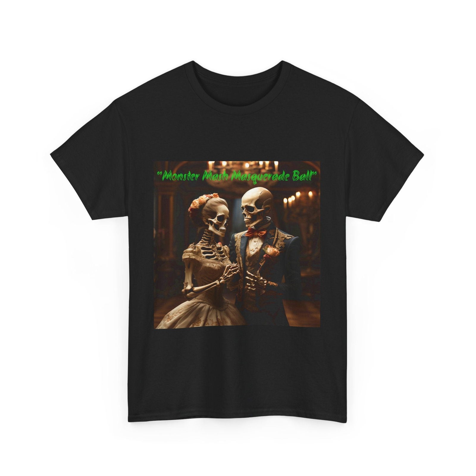 Monster Masquerade Unisex Heavy Cotton Tee - S-Mart Shop Smart Treasures