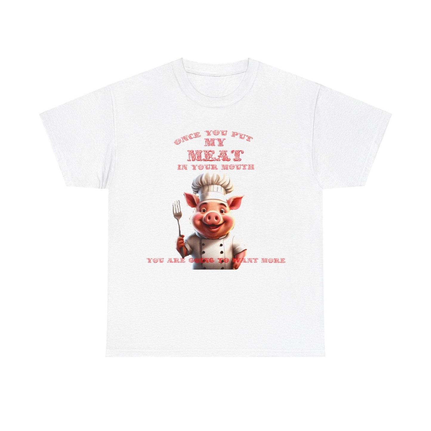 My meat Unisex Heavy Cotton Tee - S-Mart Shop Smart Treasures