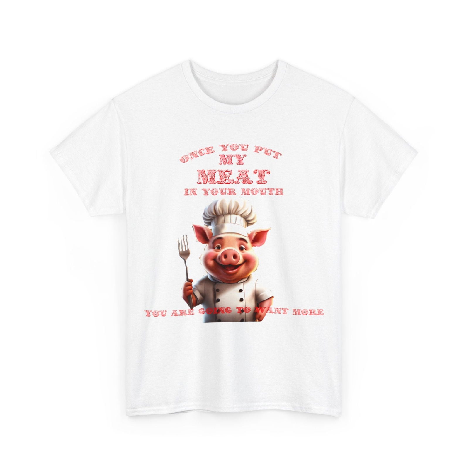 My meat Unisex Heavy Cotton Tee - S-Mart Shop Smart Treasures