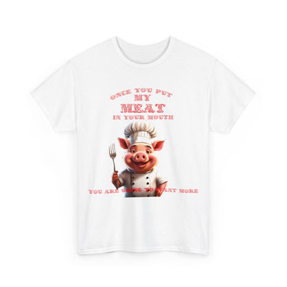 My meat Unisex Heavy Cotton Tee - S-Mart Shop Smart Treasures