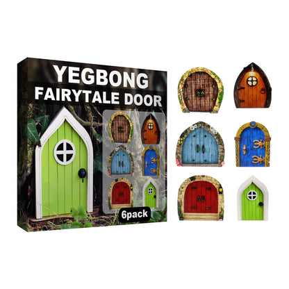 Garden Decoration Fairy Tale Door Courtyard Crafts