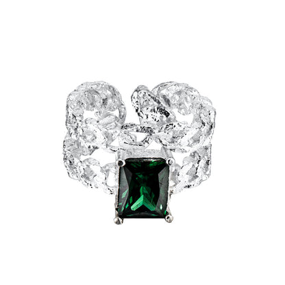 Emerald Ring Fashion Personality Female