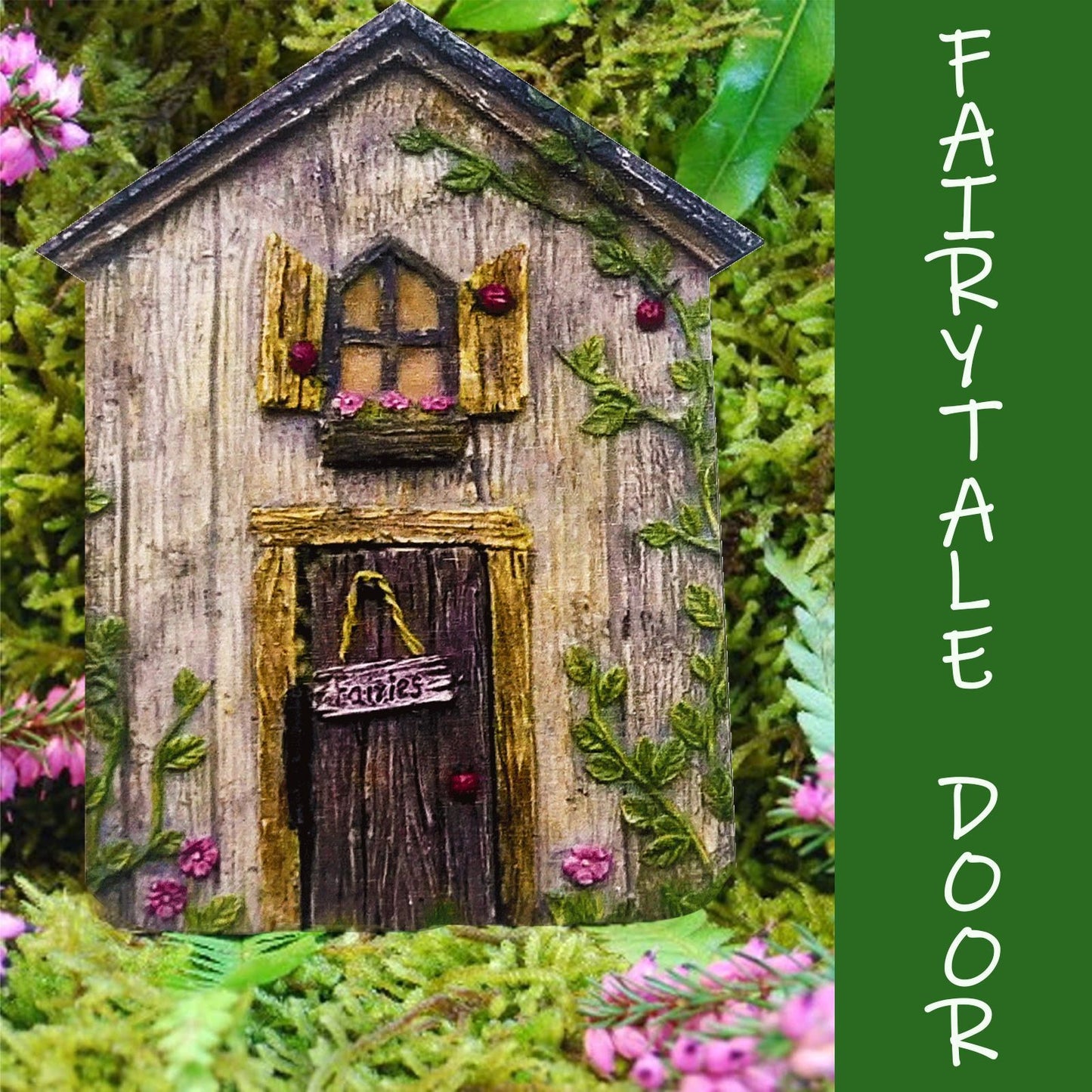 Garden Decoration Fairy Tale Door Courtyard Crafts