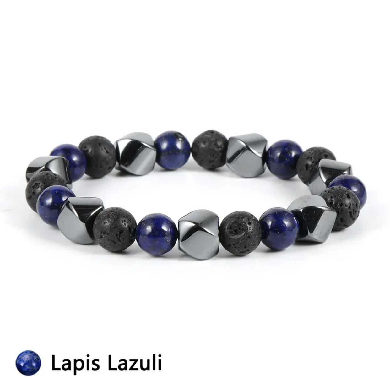 Natural Tigereye Volcanic Stone Bracelet