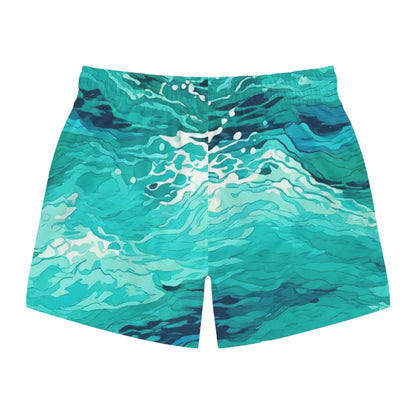 Oceanwave 1 Swim Trunks (AOP) - S-Mart Shop Smart Treasures