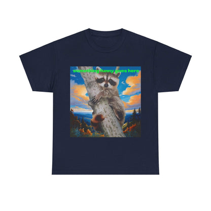 Raccoon Unisex Heavy Cotton Tee - S-Mart Shop Smart Treasures