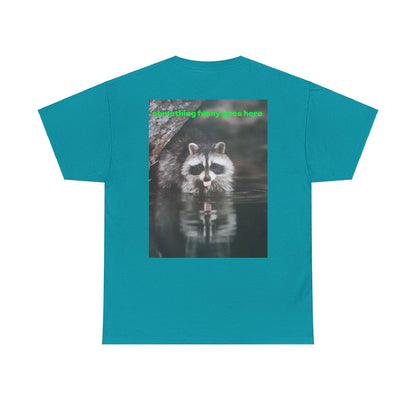 Raccoon Unisex Heavy Cotton Tee - S-Mart Shop Smart Treasures