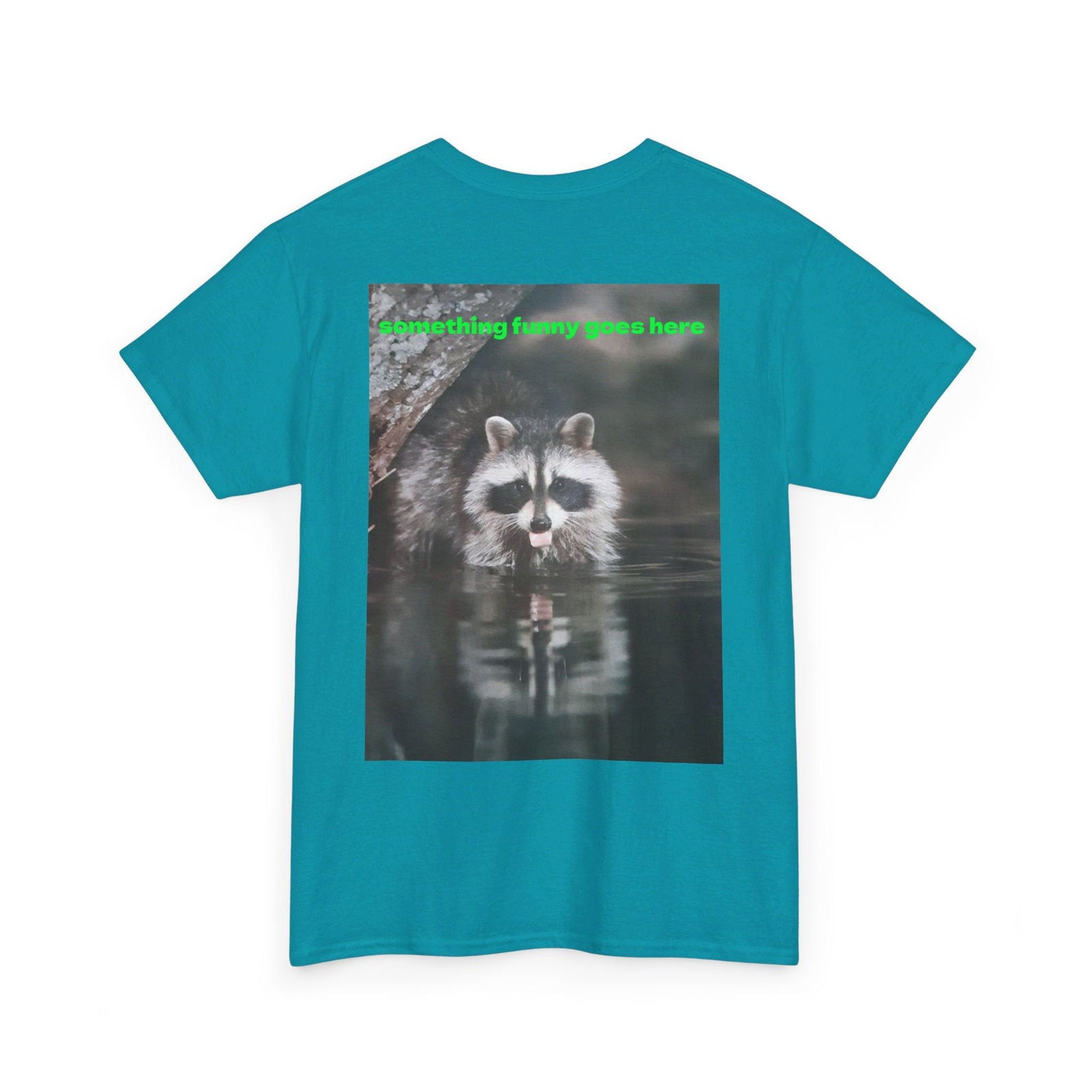Raccoon Unisex Heavy Cotton Tee - S-Mart Shop Smart Treasures
