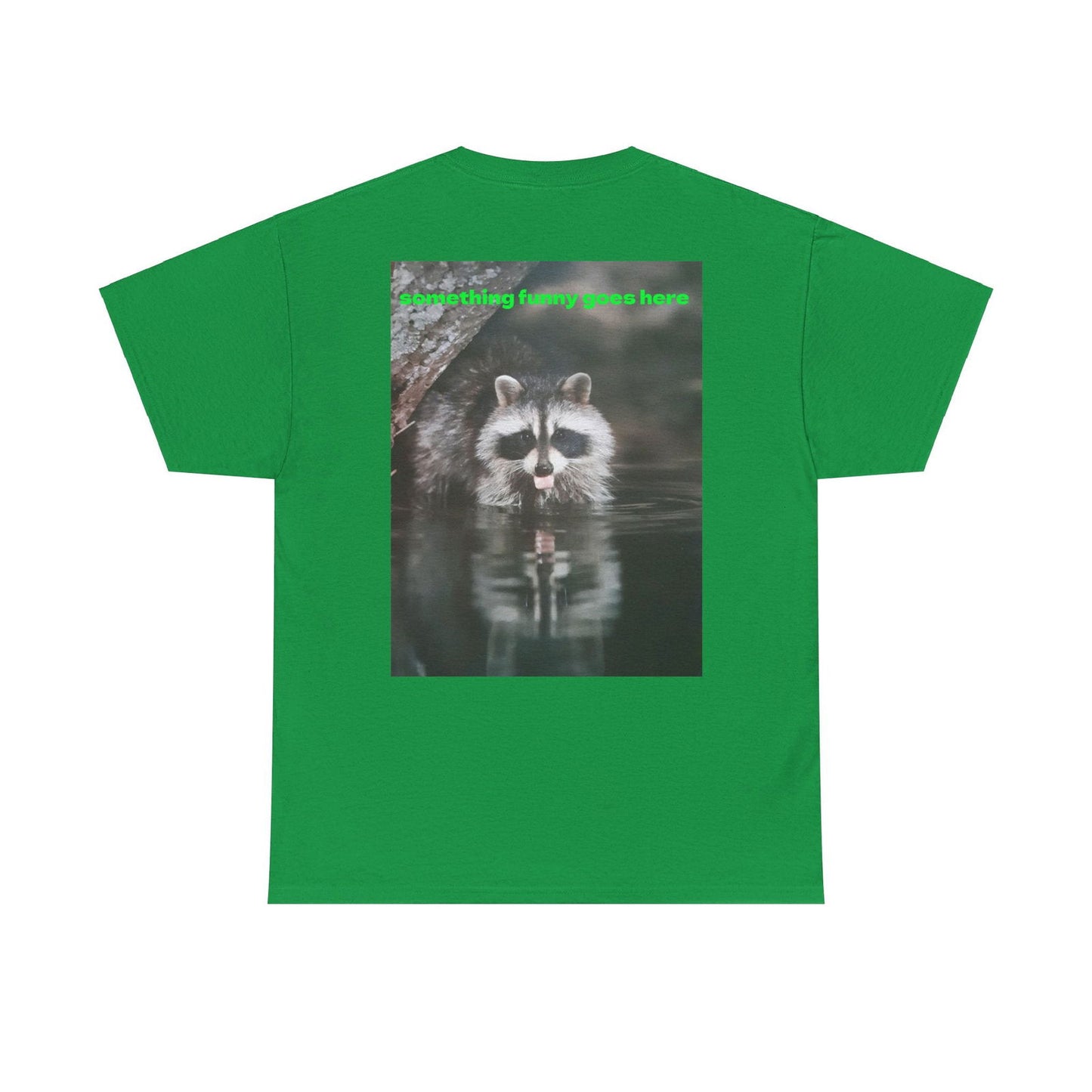 Raccoon Unisex Heavy Cotton Tee - S-Mart Shop Smart Treasures