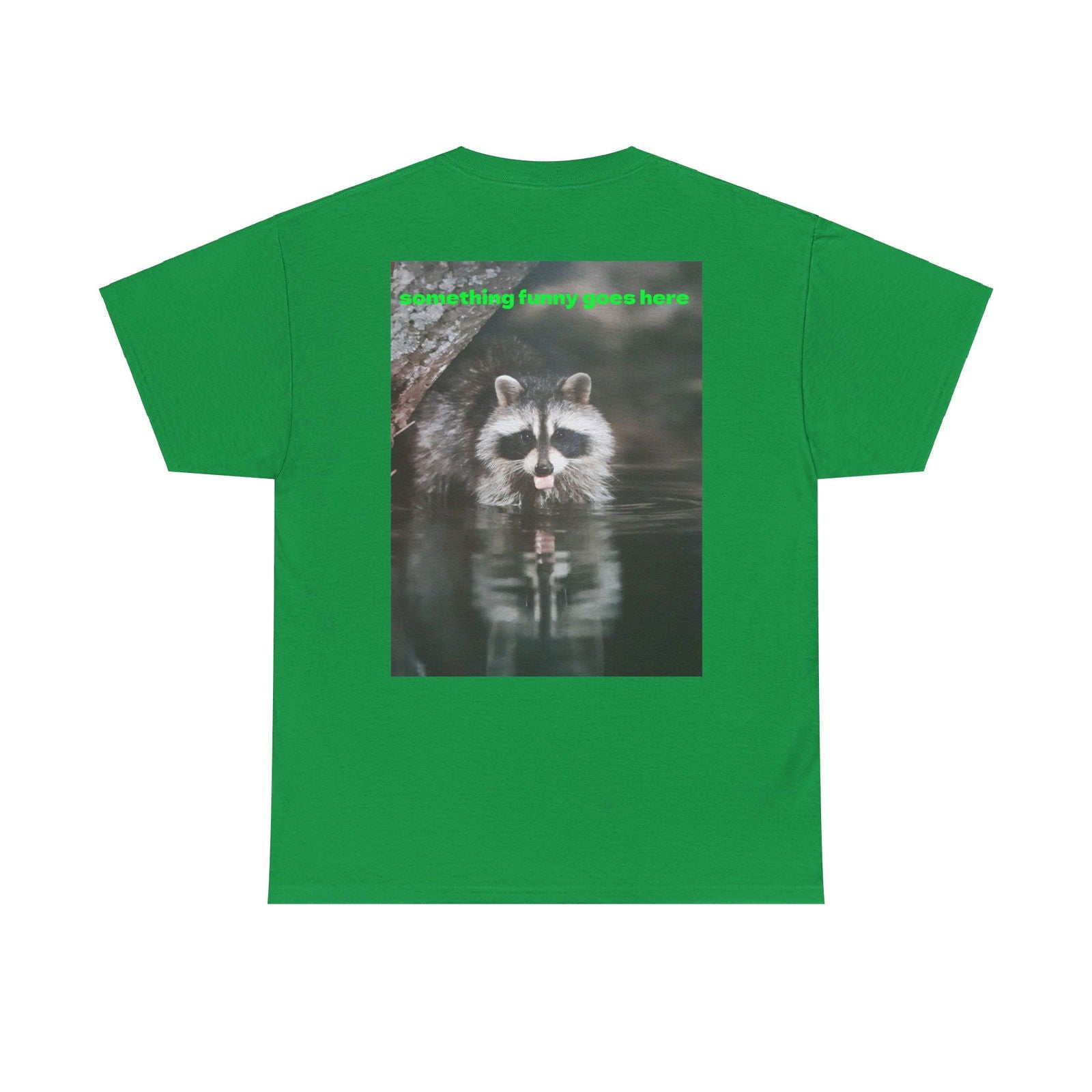 Raccoon Unisex Heavy Cotton Tee - S-Mart Shop Smart Treasures