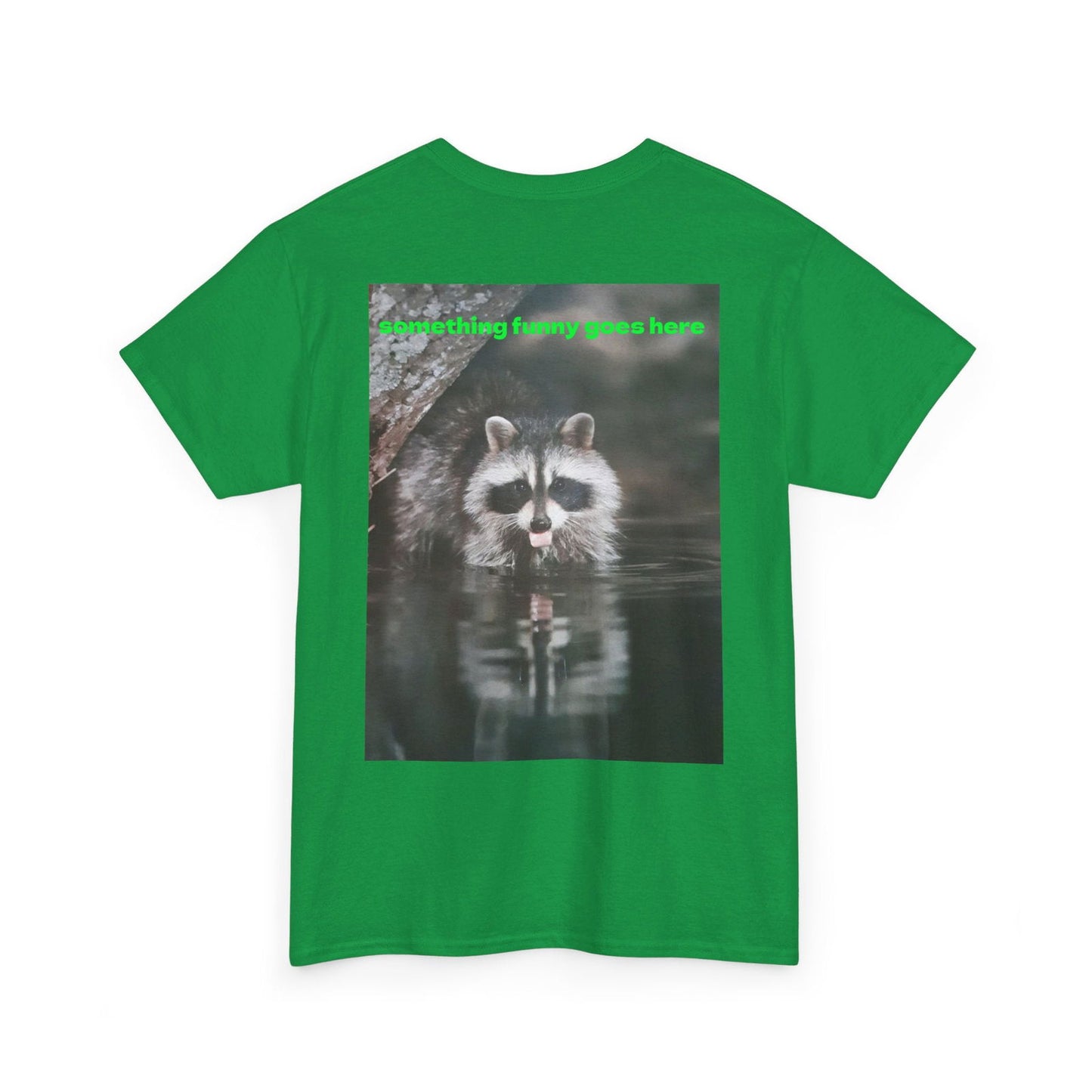 Raccoon Unisex Heavy Cotton Tee - S-Mart Shop Smart Treasures