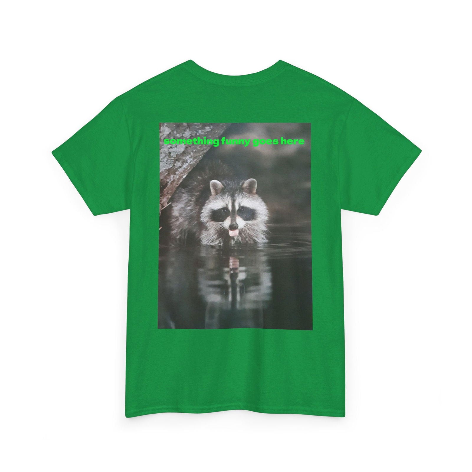 Raccoon Unisex Heavy Cotton Tee - S-Mart Shop Smart Treasures