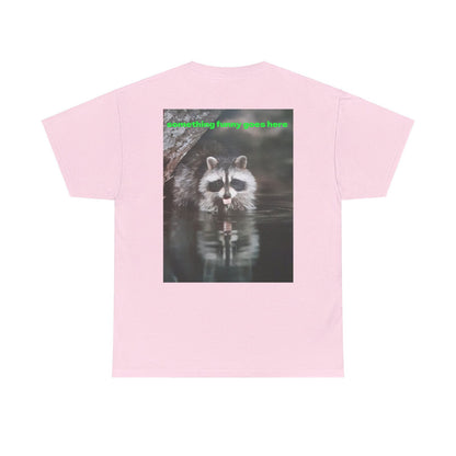 Raccoon Unisex Heavy Cotton Tee - S-Mart Shop Smart Treasures