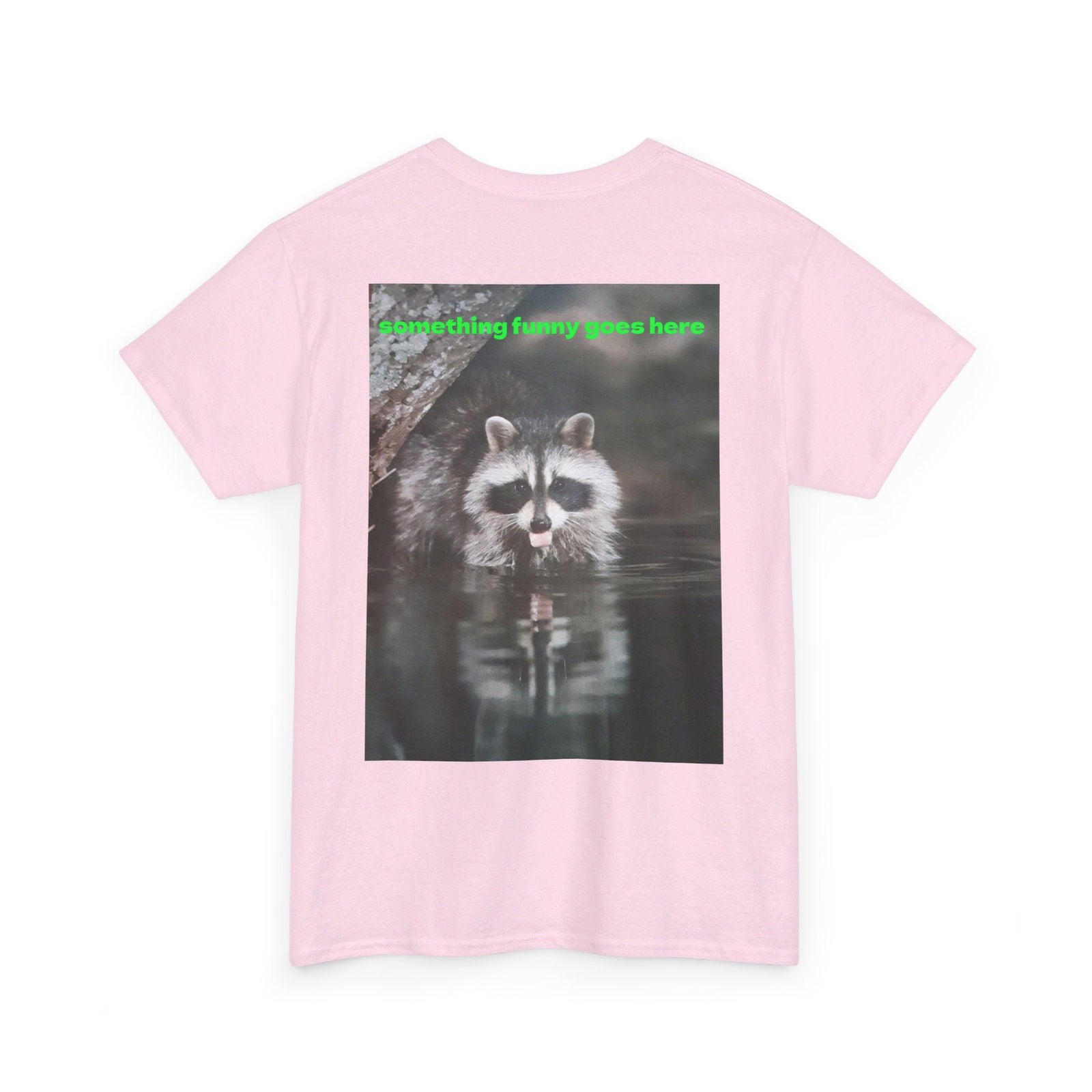 Raccoon Unisex Heavy Cotton Tee - S-Mart Shop Smart Treasures