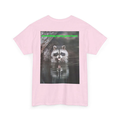 Raccoon Unisex Heavy Cotton Tee - S-Mart Shop Smart Treasures