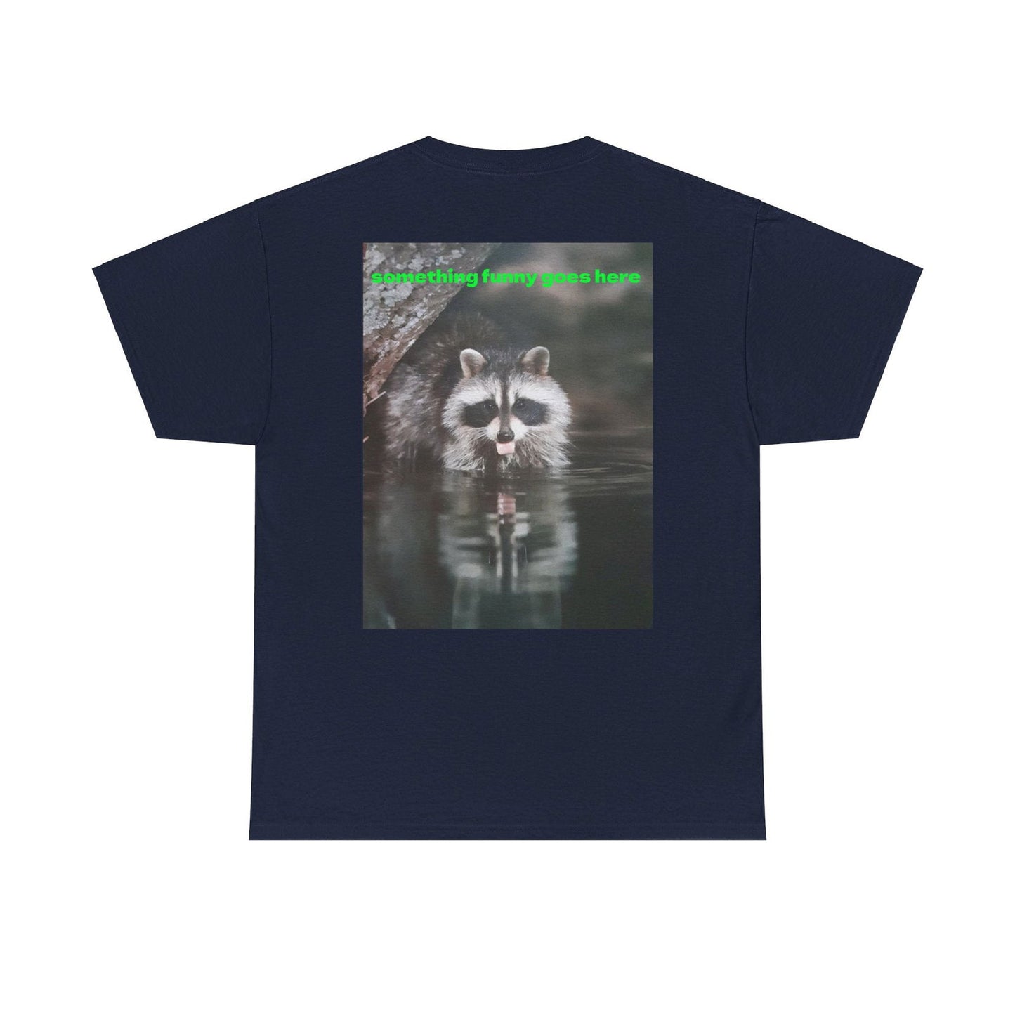 Raccoon Unisex Heavy Cotton Tee - S-Mart Shop Smart Treasures