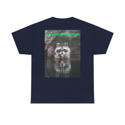 Raccoon Unisex Heavy Cotton Tee - S-Mart Shop Smart Treasures
