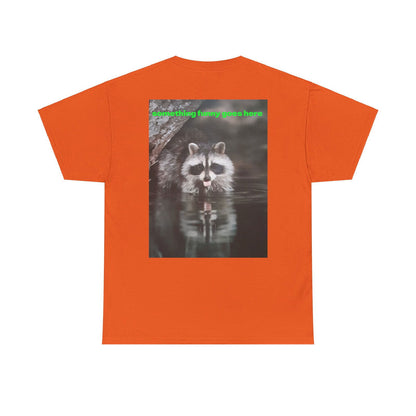 Raccoon Unisex Heavy Cotton Tee - S-Mart Shop Smart Treasures
